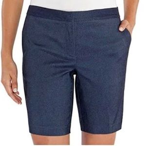 Mario Serrani Italy Comfort Stretch Shorts with Tummy Control Size 16